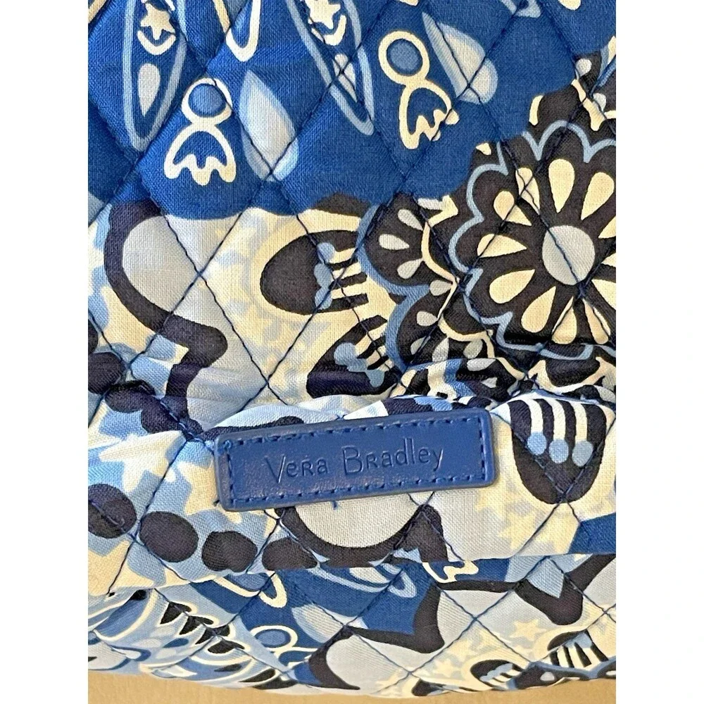 Vera Bradley Sling Back Pack Backpack Blue Paisley